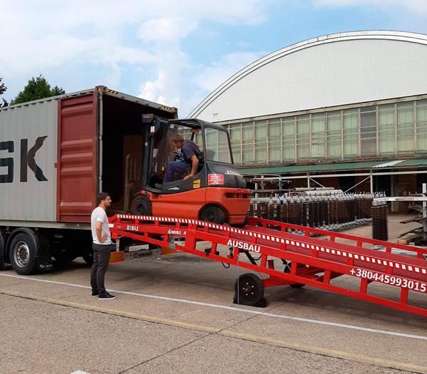 Only till 15.06.2020 great 7 % discounts for popular loading ramps of models PRO , SRT, LNG