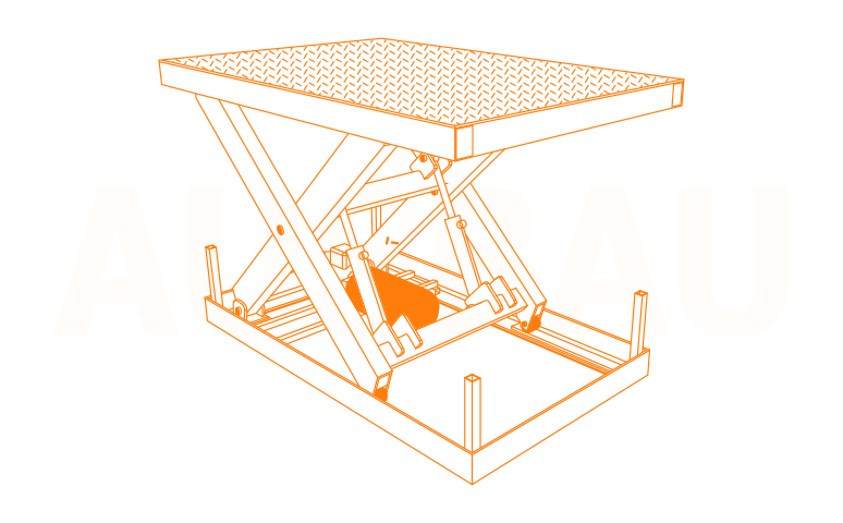 Πλατφόρμα ανύψωσης (scissor lift table) AUSBAU-SL