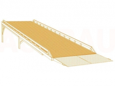 Fixed loading ramp AUSBAU-ST (without horizontal boards)