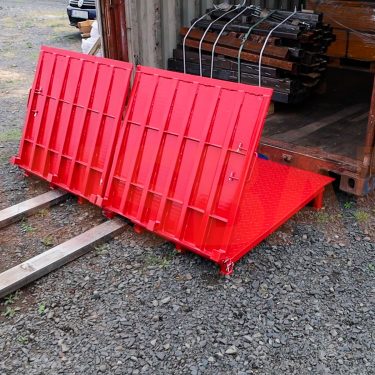 Rampën për ngarkimin e kontejnerëve