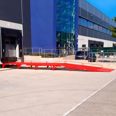 Levelling ramps for LCV