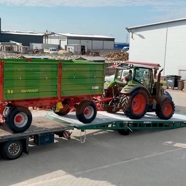 Mobiele laadbruggen voor landbouwmachines