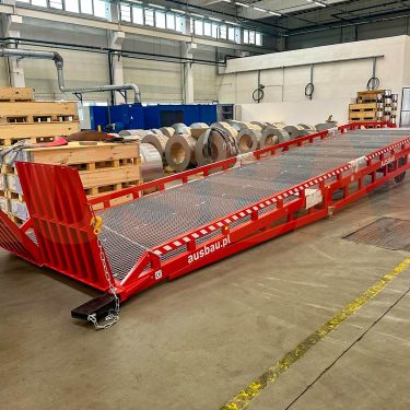 Mobil targonca rámpa