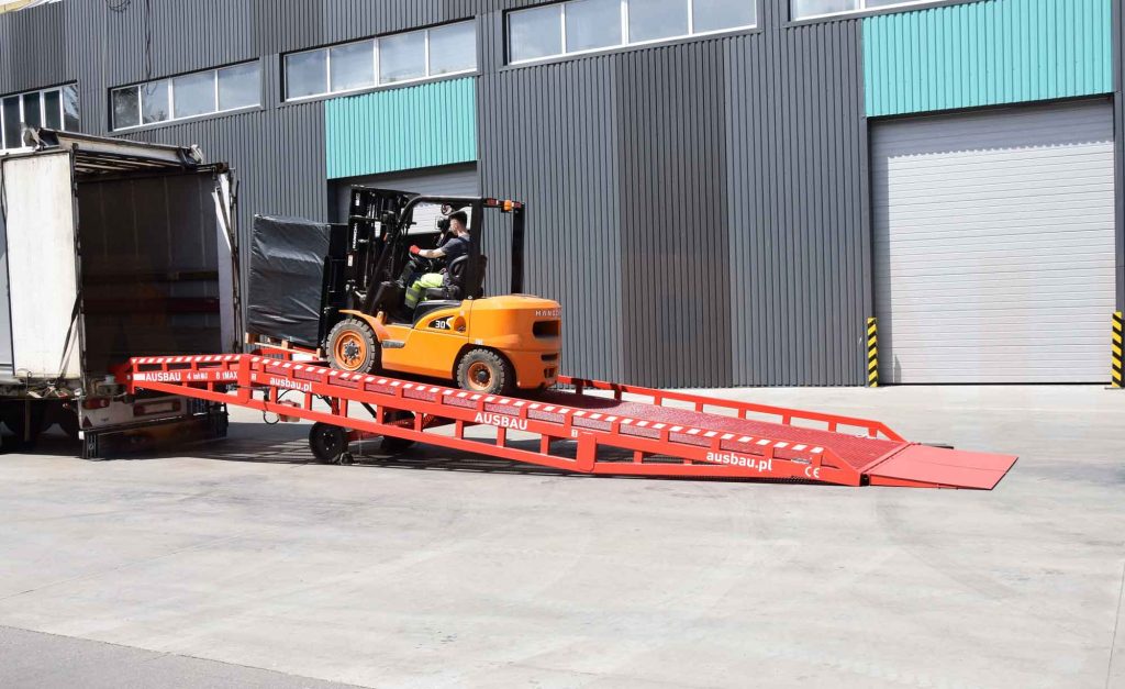 mobil rakodó rámpa