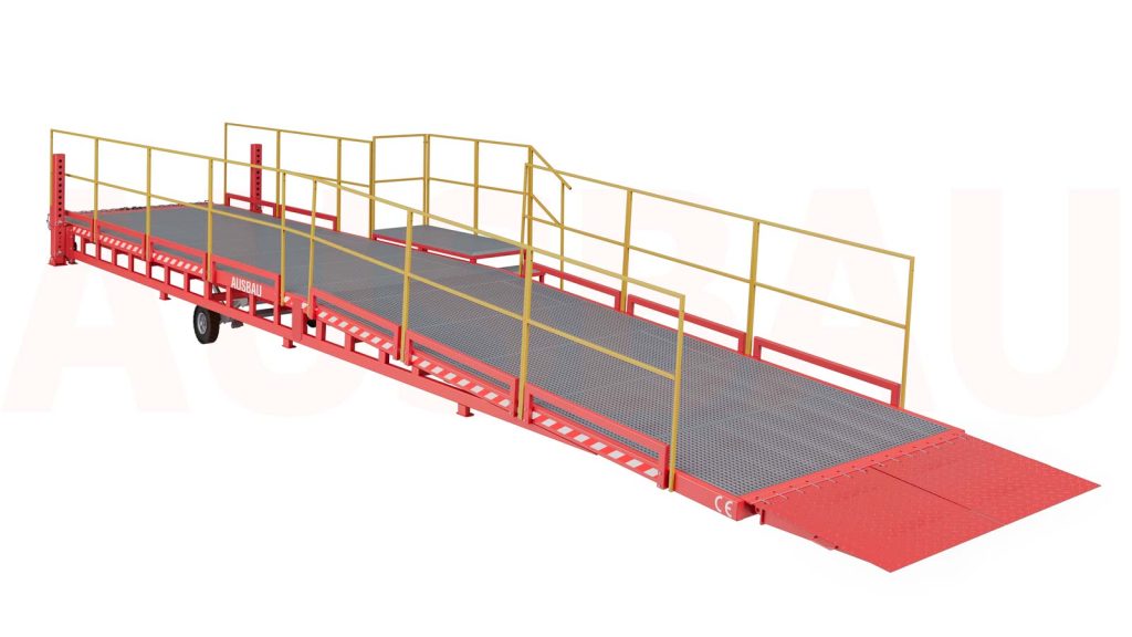 Rampë mobile për furgonë AUSBAU
