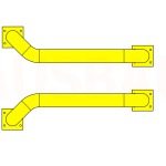 OPT-RRB - hjulstyring til lastbil 1780х500х308 mm, par.