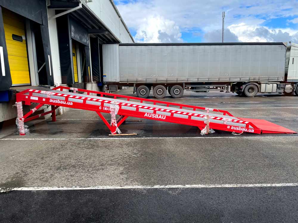 Fixed loading ramp AUSBAU in Lithuania