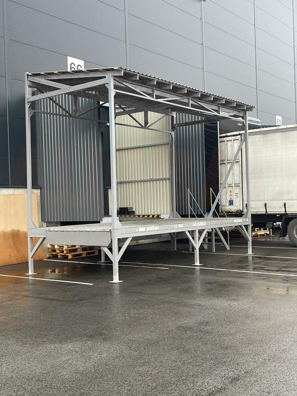 modular loading dock platform