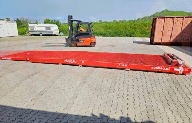 Naším novým projektom je nakladacia rampa úžitkových nákladných vozidiel
