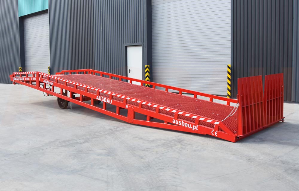 AUSBAU launches loading ramp rental services all over Europe!