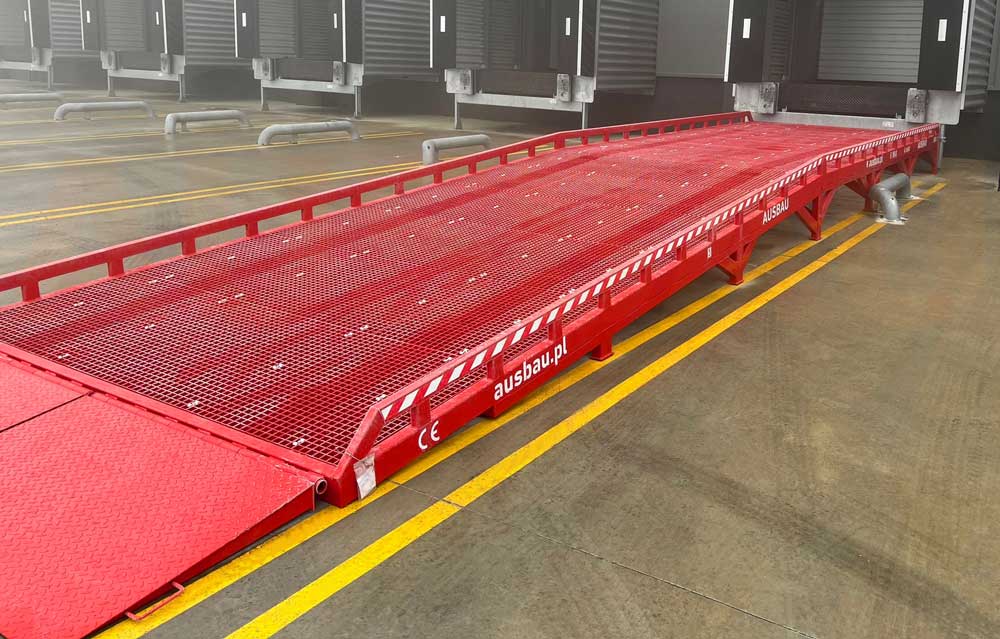 Special fixed loading ramp in Croatia