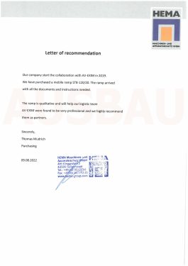 HEMA Maschinen GmbH_Reference_DE