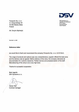 DSV Solutions s.r.o_Reference_СH